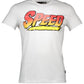 Chic Printed Logo White Tee