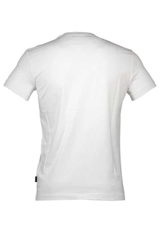 Chic Printed Logo White Tee