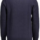 Classic Blue Wool Blend Sweater