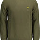 Elegant Green Wool Blend Sweater