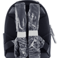 MCM Navy Leather Small Backpack with Camo Print