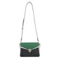 MCM Women's Patricia Green / Black / White Leather Medium Crossbody Bag