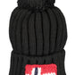 Chic Pompon-Adorned Winter Hat