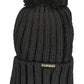 Chic Pompon-Adorned Winter Hat