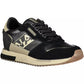 Chic Contrasting Laced Sneakers