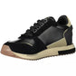 Chic Contrasting Laced Sneakers