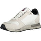 Sleek White Sneakers with Contrasting Accents