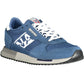 Blue Athleisure Lace-Up Sneakers