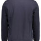 Blue Cotton Logo Print Sweatshirt