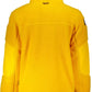 Chic High-Neck Embroidered Yellow Sweater