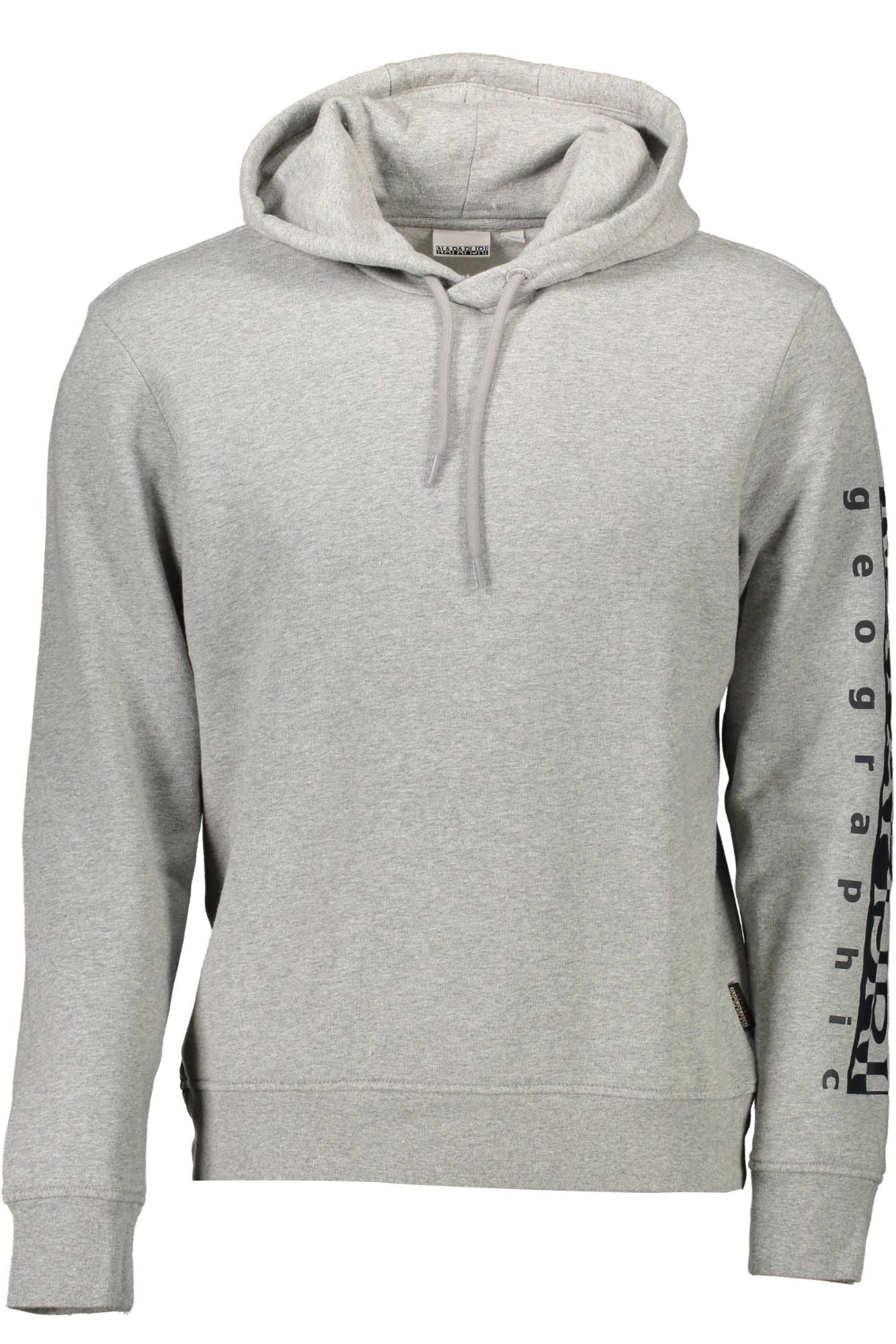 Organic Cotton Hooded Sweatshirt in Gray