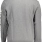 Chic Gray Cotton Blend Sweater