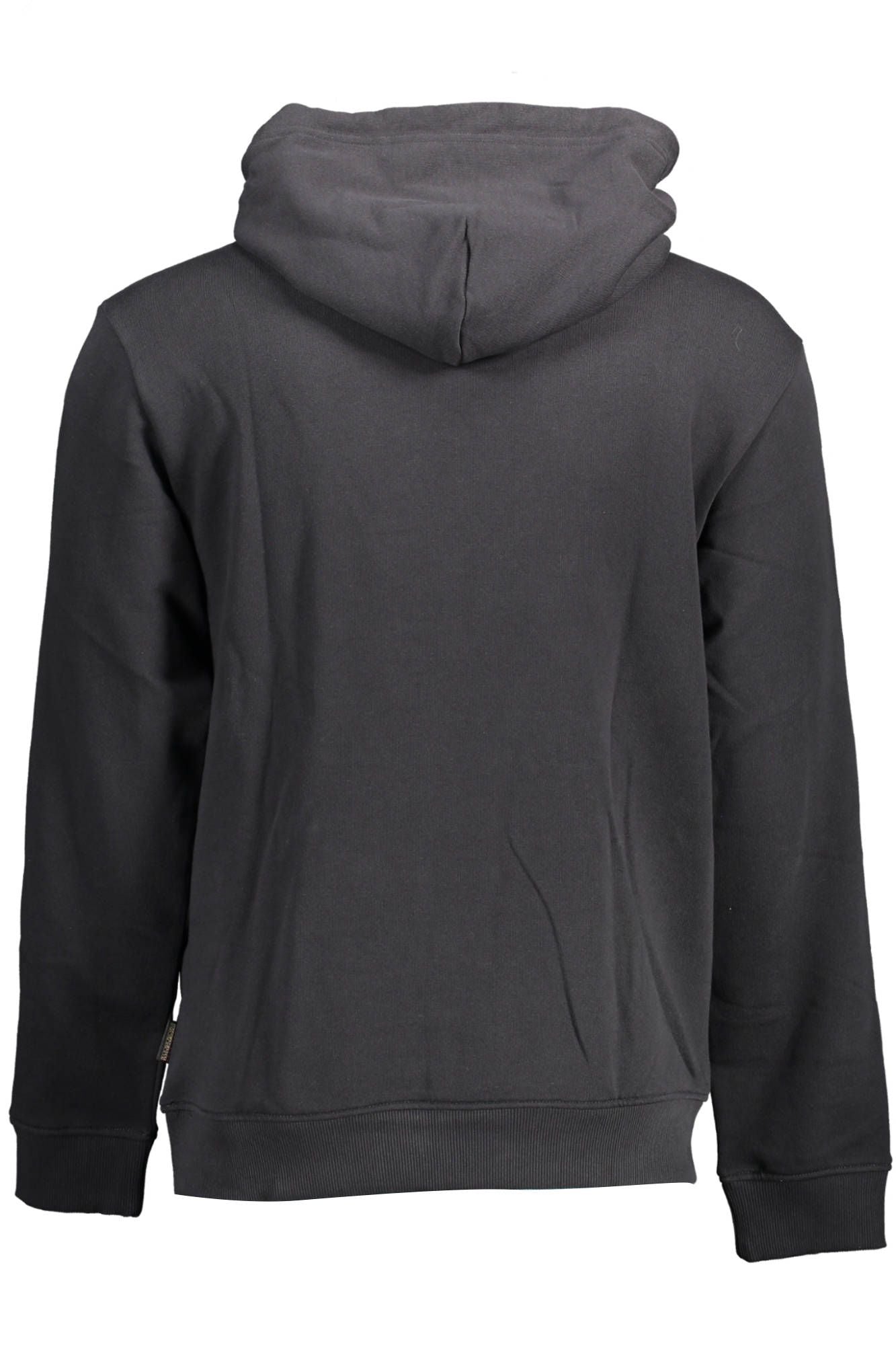 Hooded Zip Pocket Sweater in Sleek Black