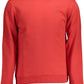 Chic Pink Crewneck Sweater with Embroidered Detail