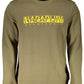 Green Cotton Logo Sweatshirt - Long Sleeve Comfort