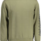 Emerald Elegance Cotton Sweatshirt