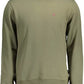 Chic Green Embroidered Sweatshirt