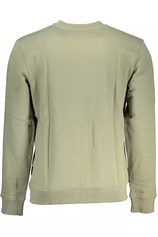 Emerald Crew Neck Embroidered Sweatshirt