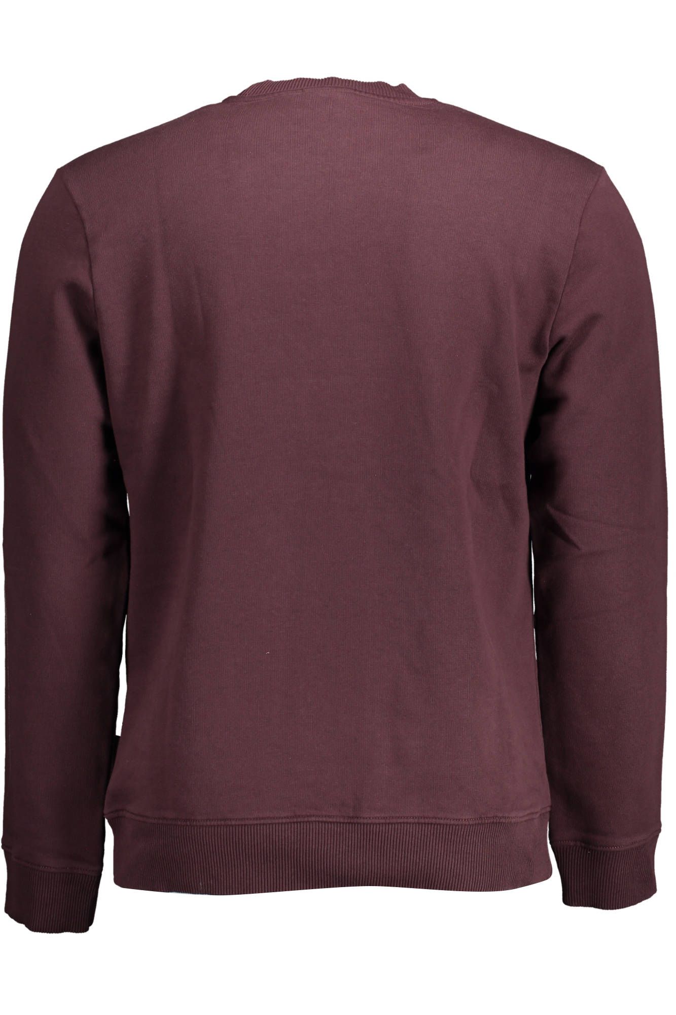 Elegant Purple Organic Cotton Sweatshirt