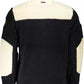 Elegant Long-Sleeved Black Jacket with Contrasting Details