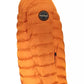 Chic Orange Polyamide Jacket with Pockets