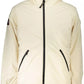 Chic White Polyamide Hooded Jacket
