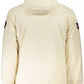 Chic White Polyamide Hooded Jacket