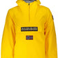 Radiant Yellow Rainforest Jacket with Eco-Friendly Style