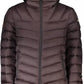 Chic Hooded Long-Sleeve Jacket in Brown