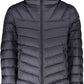 Sleek Polyamide Hooded Jacket for Men