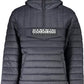 Eco-Friendly Hooded Zip Jacket - Contrasting Accents