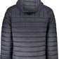 Eco-Friendly Hooded Zip Jacket - Contrasting Accents