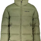 Eco-Conscious Long-Sleeved Green Jacket