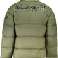 Eco-Conscious Long-Sleeved Green Jacket