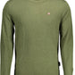 Emerald Crew-Neck Embroidered Sweater