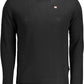 Elegant Wool Sweater with Embroidered Logo