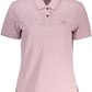 Chic Pink Polo with Contrasting Details