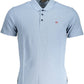 Chic Light Blue Polo - Embroidered Cotton Classic
