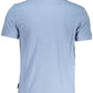 Exquisite Light Blue Cotton Polo Shirt