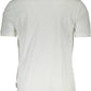Elegant White Cotton Polo Shirt