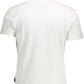 Elegant White Embroidered Polo Shirt