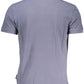 Blue Cotton Polo Shirt