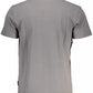 Elegant Short-Sleeved Gray Polo