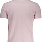 Chic Pink Embroidered Polo with Signature Detailing