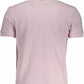 Elegant Pink Polo with Chic Embroidery