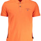 Elegant Red Polo with Signature Embroidery