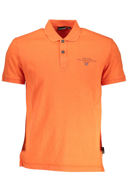 Elegant Red Polo with Signature Embroidery
