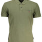 Timeless Green Embroidered Cotton Polo