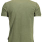 Chic Green Cotton Polo Shirt