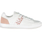 Elevated White Sneakers with Contrasting Accents